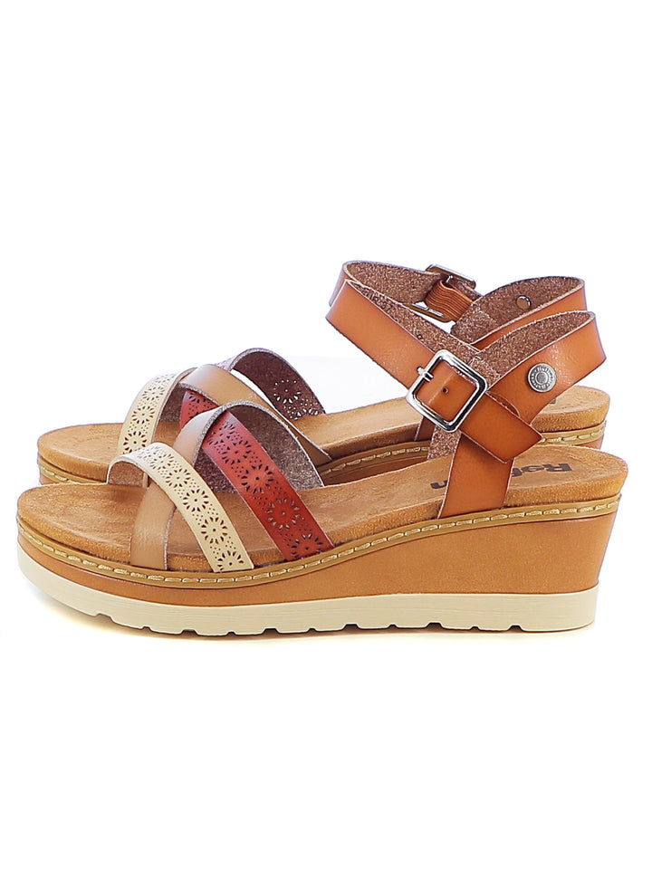 Sandali con cinturino donna REFRESH 172682 cuoio | Costa Superstore