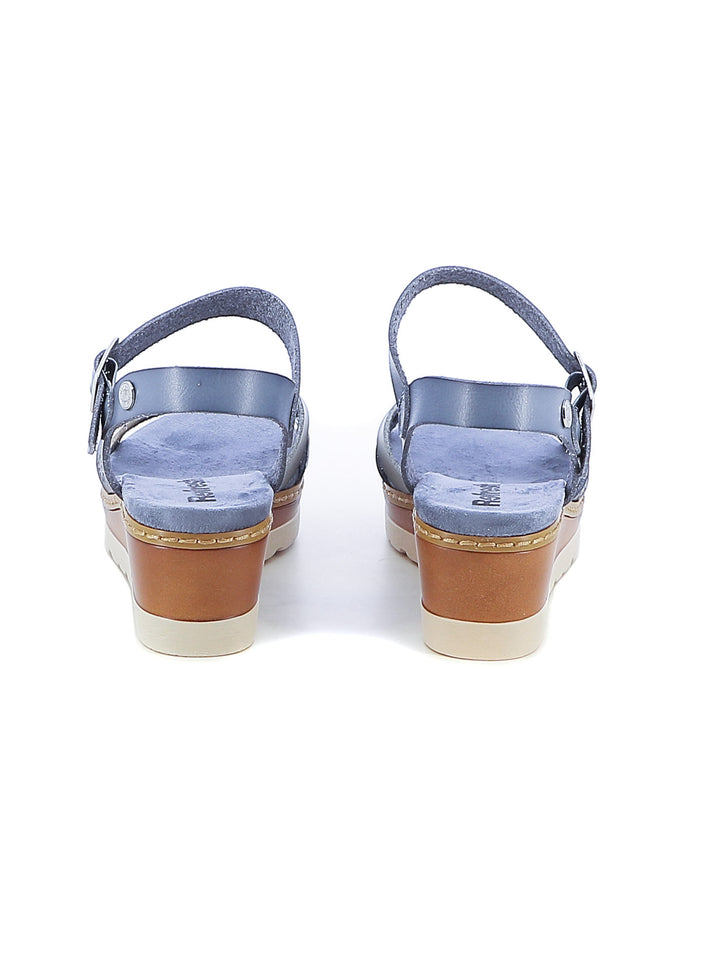 Sandali con cinturino donna REFRESH 172682 azzurro | Costa Superstore