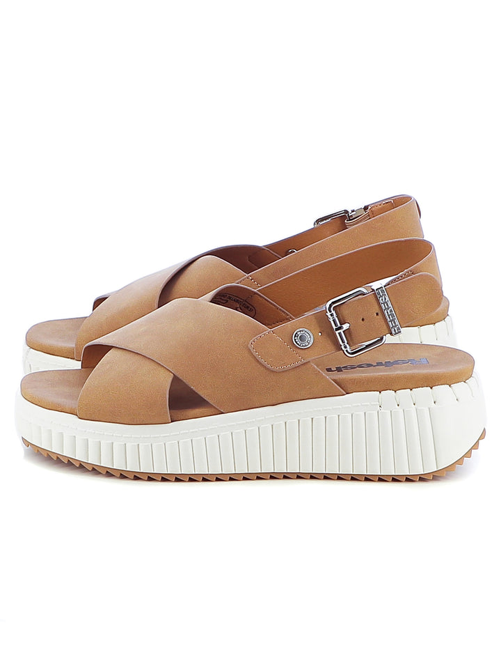 Sandali con cinturino donna REFRESH 172690 cuoio | Costa Superstore