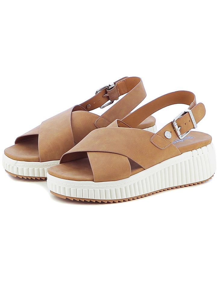 Sandali con cinturino donna REFRESH 172690 cuoio | Costa Superstore