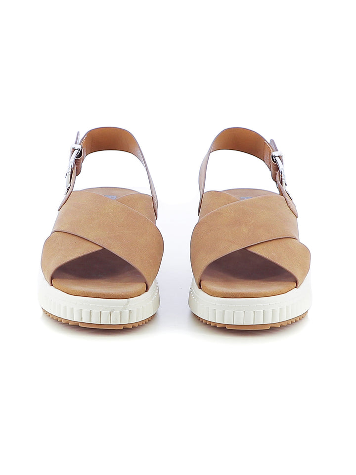 Sandali con cinturino donna REFRESH 172690 cuoio | Costa Superstore