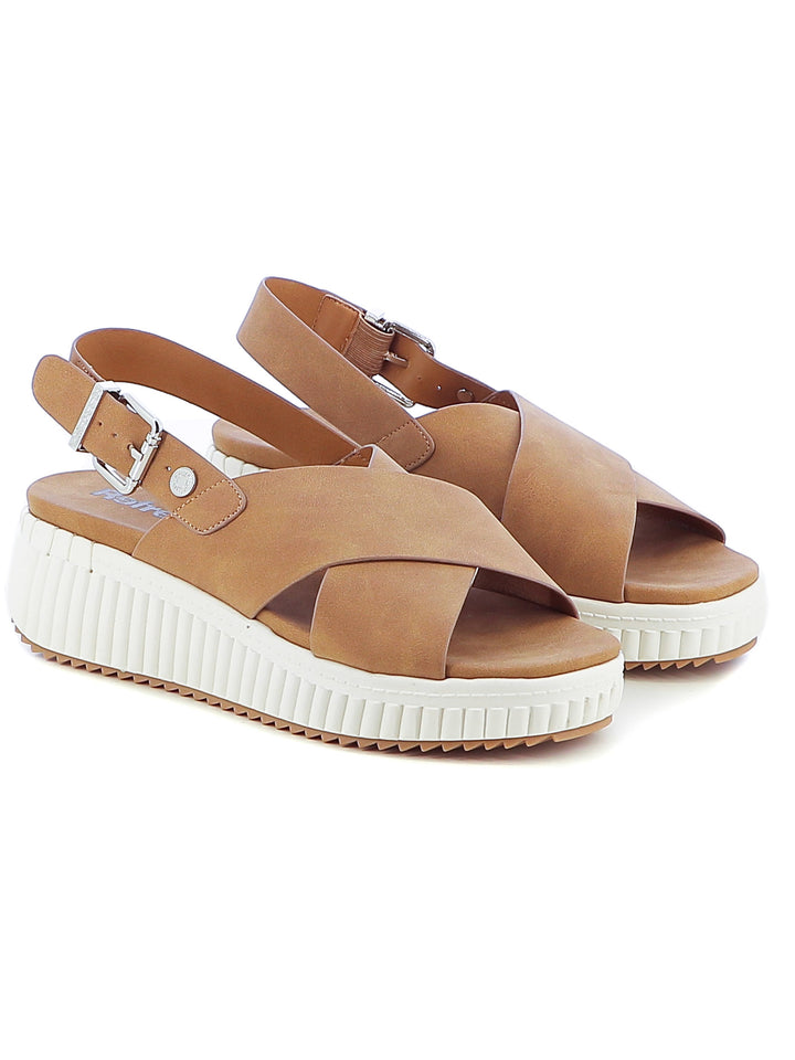 Sandali con cinturino donna REFRESH 172690 cuoio | Costa Superstore
