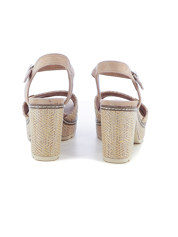 Sandali con cinturino donna REFRESH 172706 beige scuro | Costa Superstore