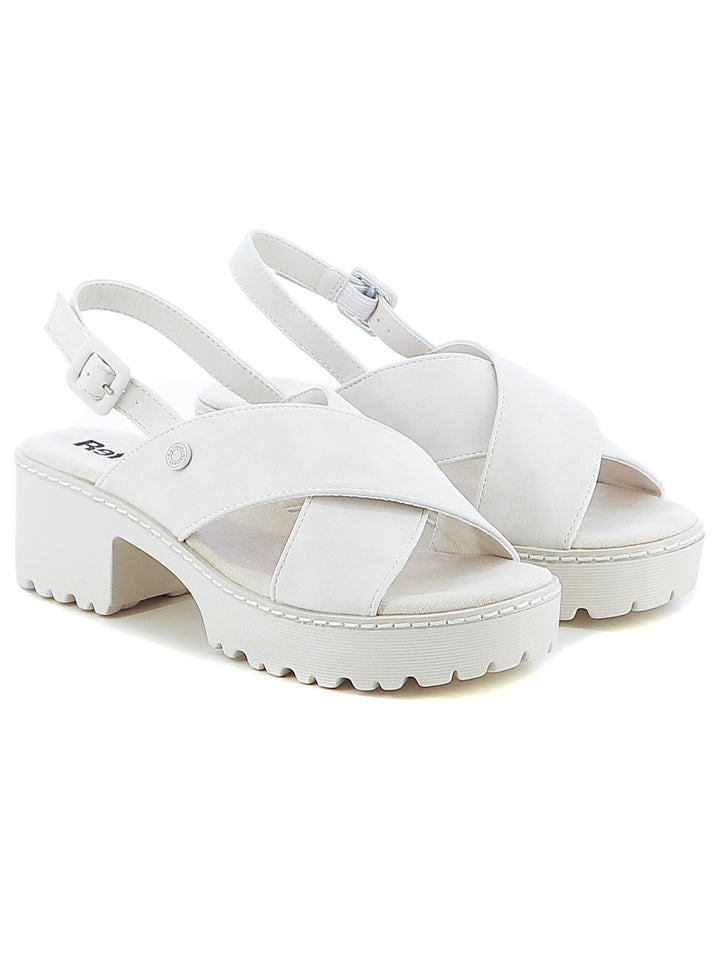 Sandali con cinturino donna REFRESH 172710 grigio chiaro | Costa Superstore
