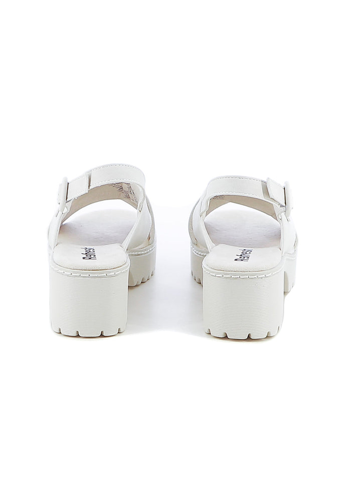 Sandali con cinturino donna REFRESH 172710 grigio chiaro | Costa Superstore