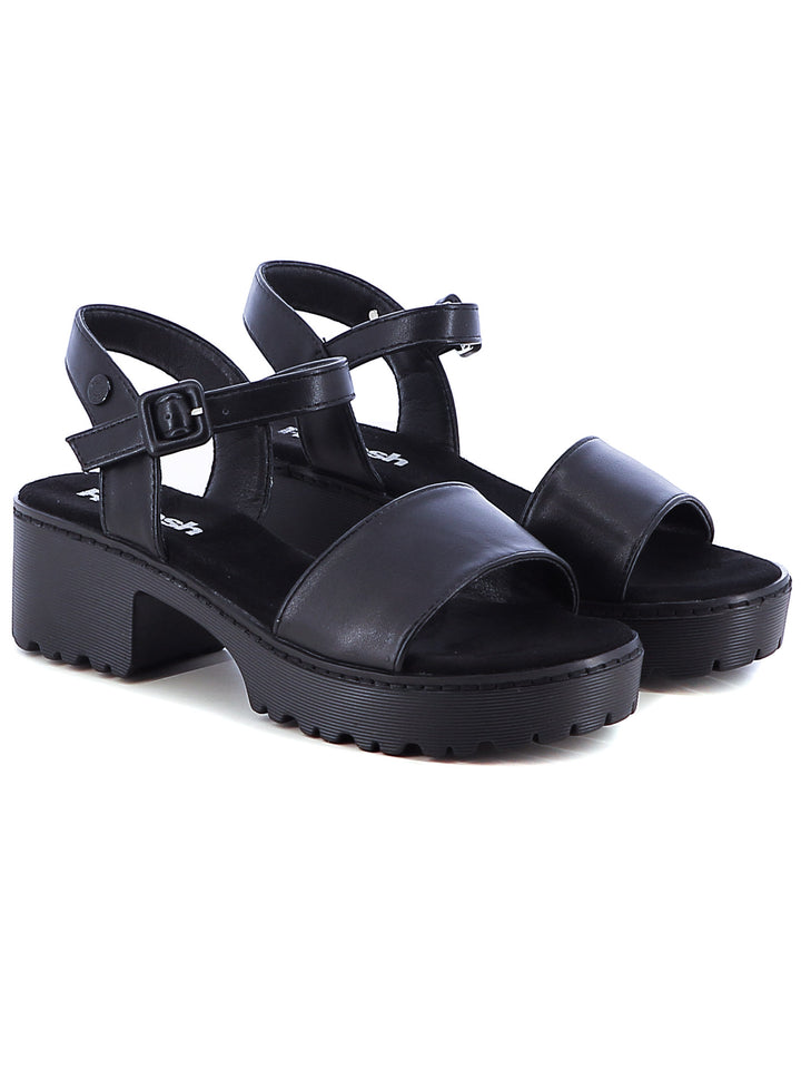 Sandali con cinturino donna REFRESH 172711 nero | Costa Superstore
