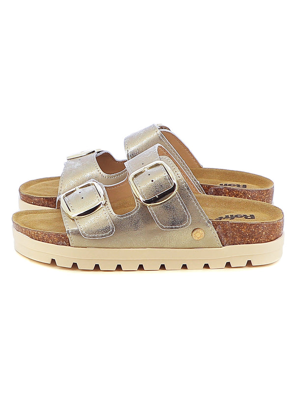 Ciabattine donna REFRESH 172721 oro | Costa Superstore