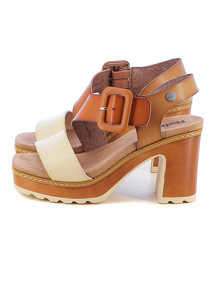 Sandali con cinturino donna REFRESH 172843 beige scuro | Costa Superstore