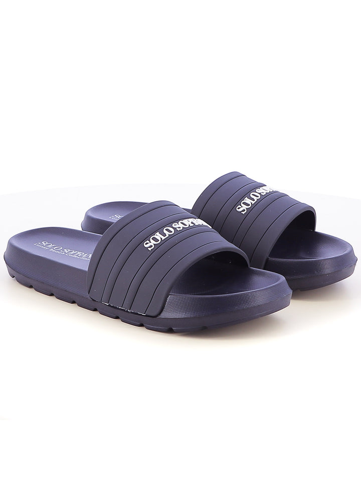 Ciabatte mare uomo SOLO SOPRANI SSM519N03 blu | Costa Superstore