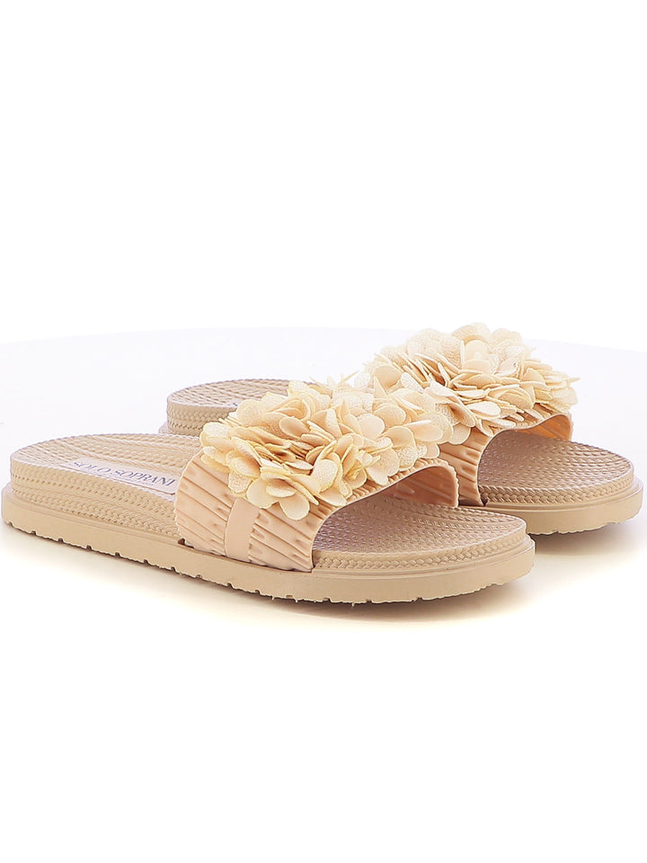 Ciabattine donna SOLO SOPRANI SSW519N12 beige chiaro | Costa Superstore