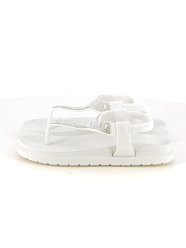 Infradito sandali donna SOLO SOPRANI SSW519N14 bianco | Costa Superstore