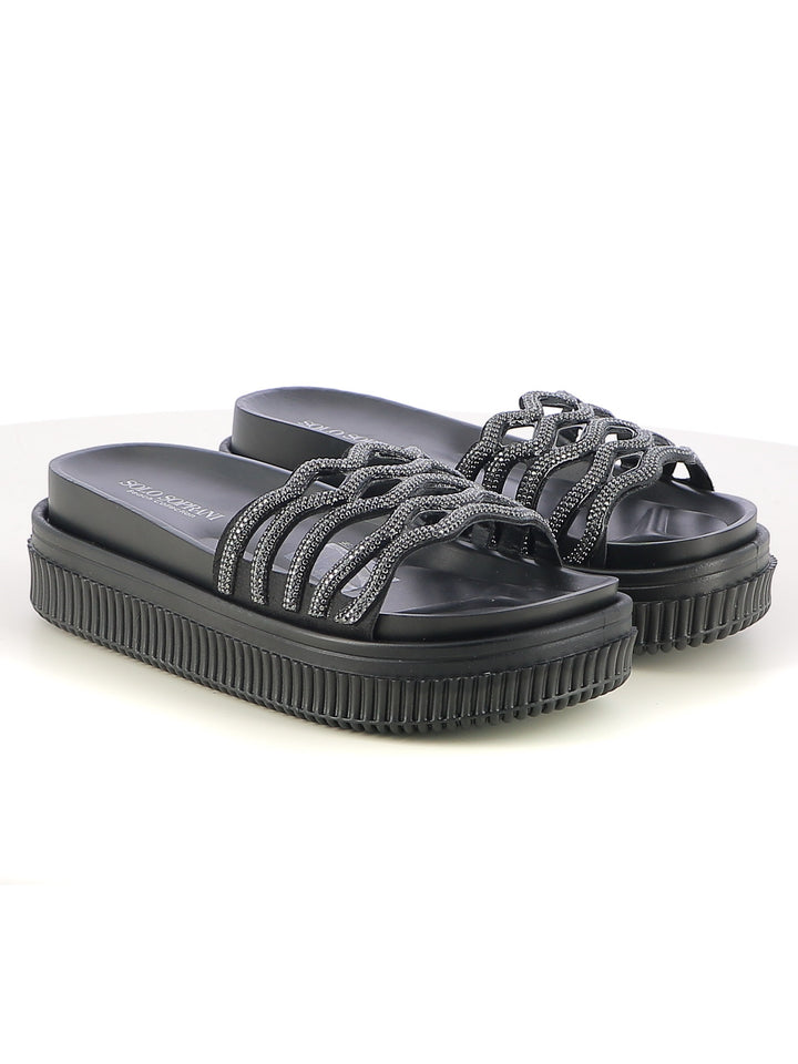 Ciabatte mare donna SOLO SOPRANI SSW519N26 nero | Costa Superstore