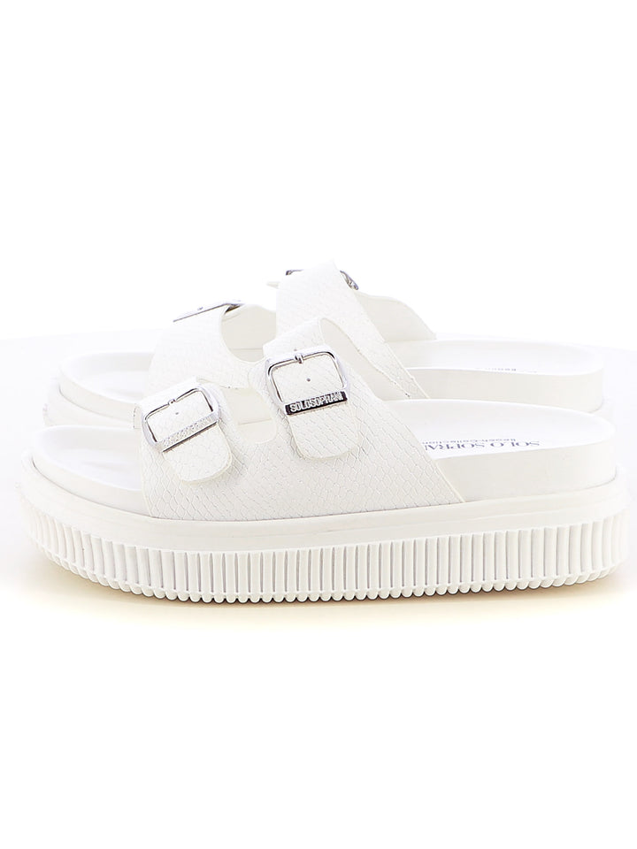 Ciabattine donna SOLO SOPRANI SSW519N28 bianco | Costa Superstore
