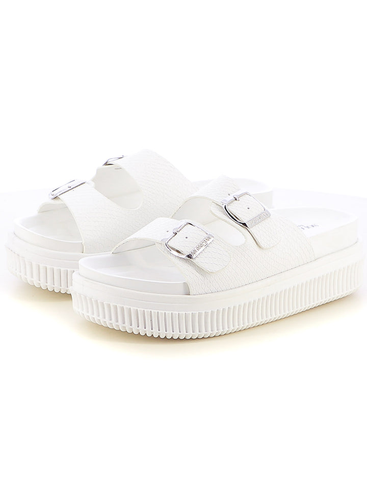Ciabattine donna SOLO SOPRANI SSW519N28 bianco | Costa Superstore