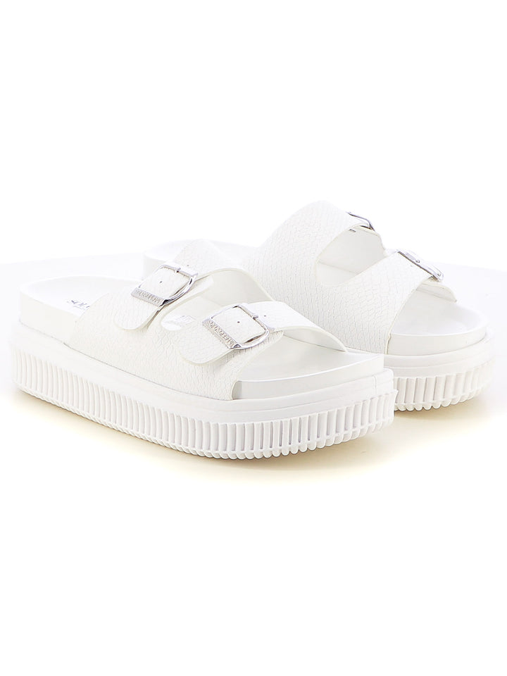 Ciabattine donna SOLO SOPRANI SSW519N28 bianco | Costa Superstore