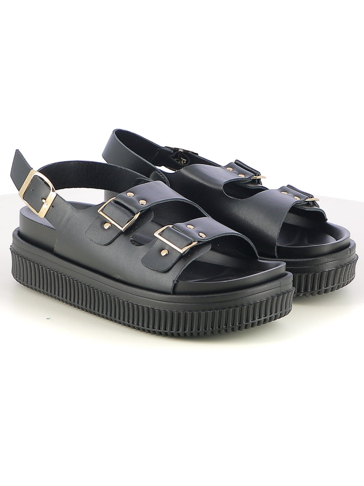 Sandali con cinturino donna SOLO SOPRANI SSW519N30 nero | Costa Superstore