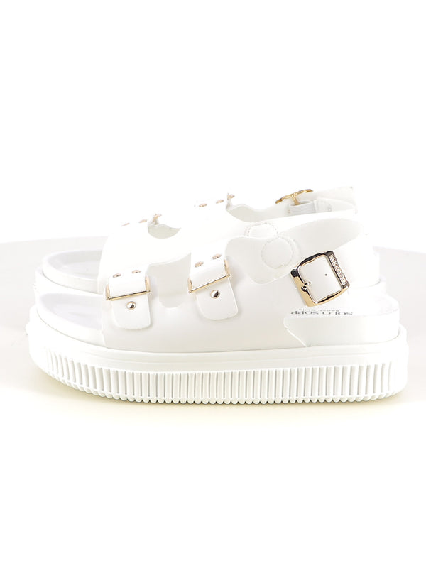Sandali con cinturino donna SOLO SOPRANI SSW519N30 bianco | Costa Superstore