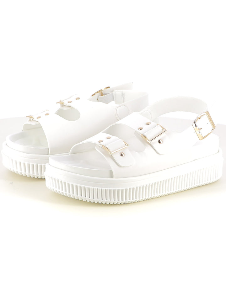 Sandali con cinturino donna SOLO SOPRANI SSW519N30 bianco | Costa Superstore