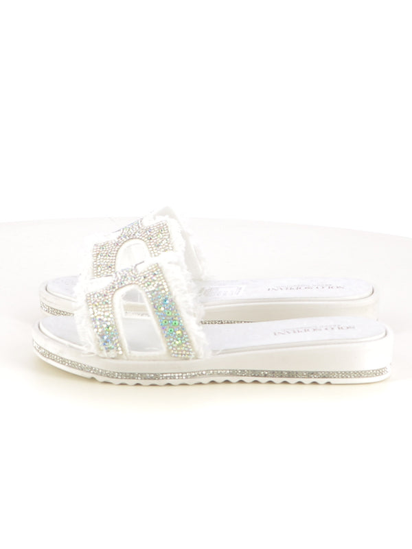 Ciabattine donna SOLO SOPRANI SSW519N46 bianco | Costa Superstore