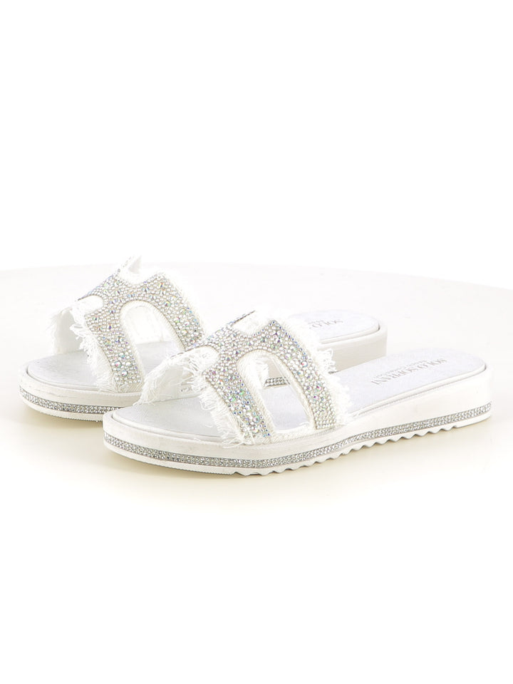 Ciabattine donna SOLO SOPRANI SSW519N46 bianco | Costa Superstore