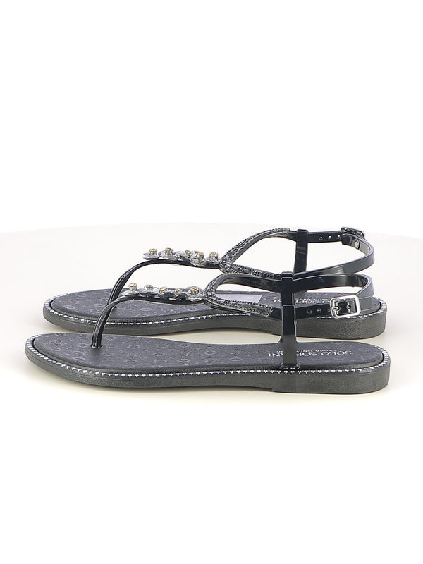 Infradito sandali donna SOLO SOPRANI SSW519N67 nero | Costa Superstore