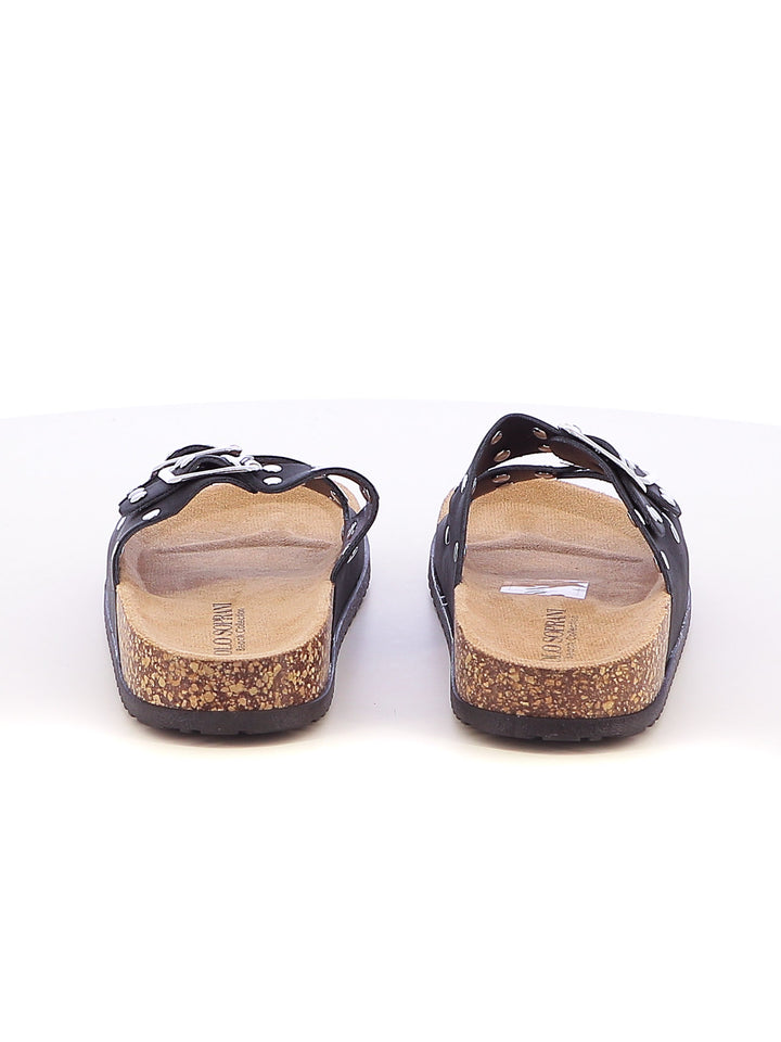 Ciabattine donna SOLO SOPRANI SSW519N73 nero | Costa Superstore