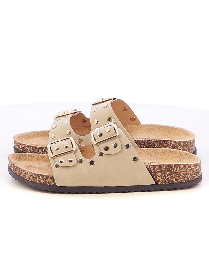 Ciabattine donna SOLO SOPRANI SSW519N73 beige scuro | Costa Superstore