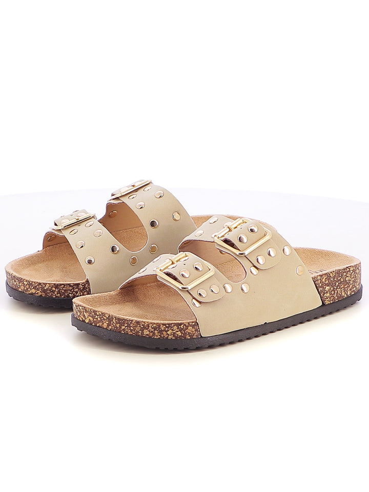 Ciabattine donna SOLO SOPRANI SSW519N73 beige scuro | Costa Superstore