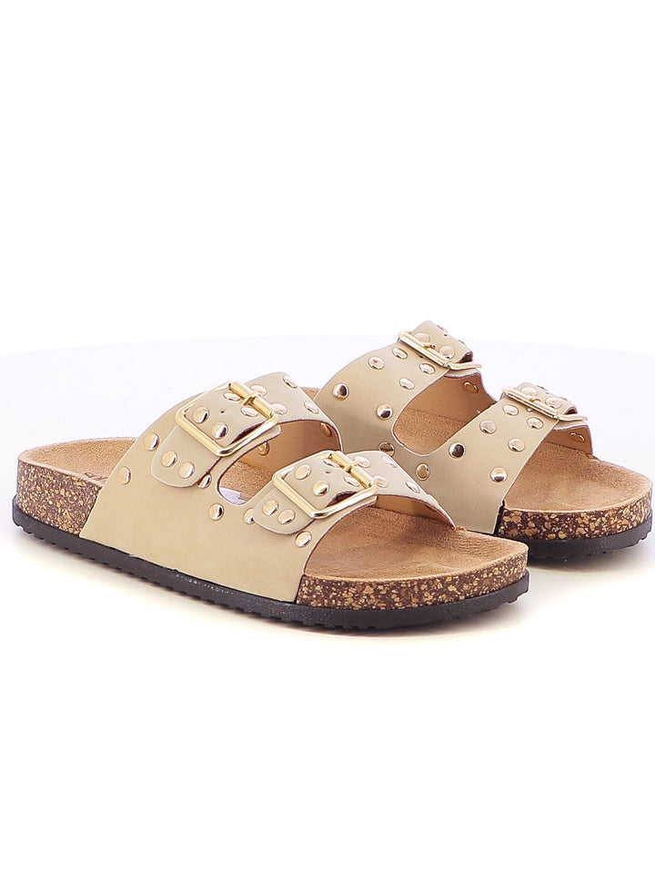 Ciabattine donna SOLO SOPRANI SSW519N73 beige scuro | Costa Superstore