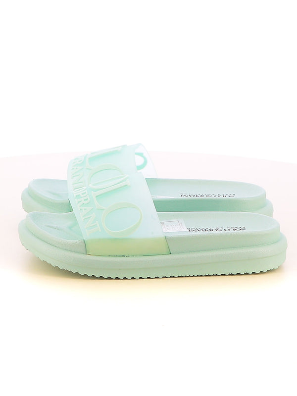 Ciabatte mare donna SOLO SOPRANI SSW519N95 verde scuro | Costa Superstore