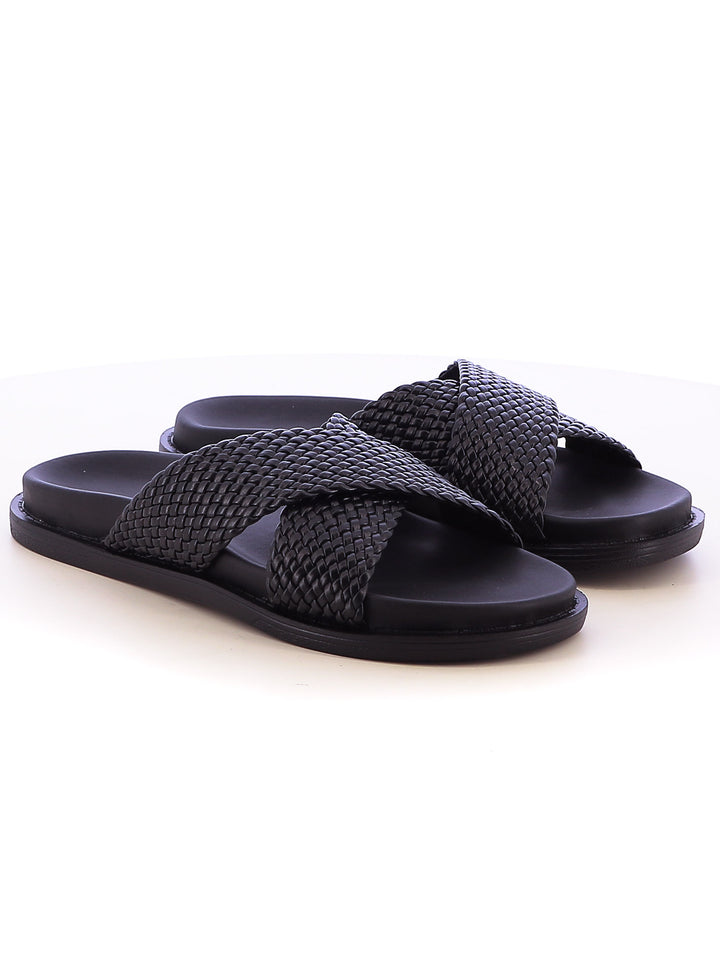 Ciabatte uomo uomo SOPRANI COUTURE SCM519P00 nero | Costa Superstore