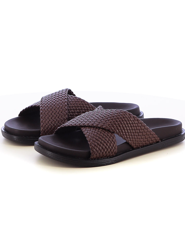 Ciabatte uomo uomo SOPRANI COUTURE SCM519P00 marrone | Costa Superstore