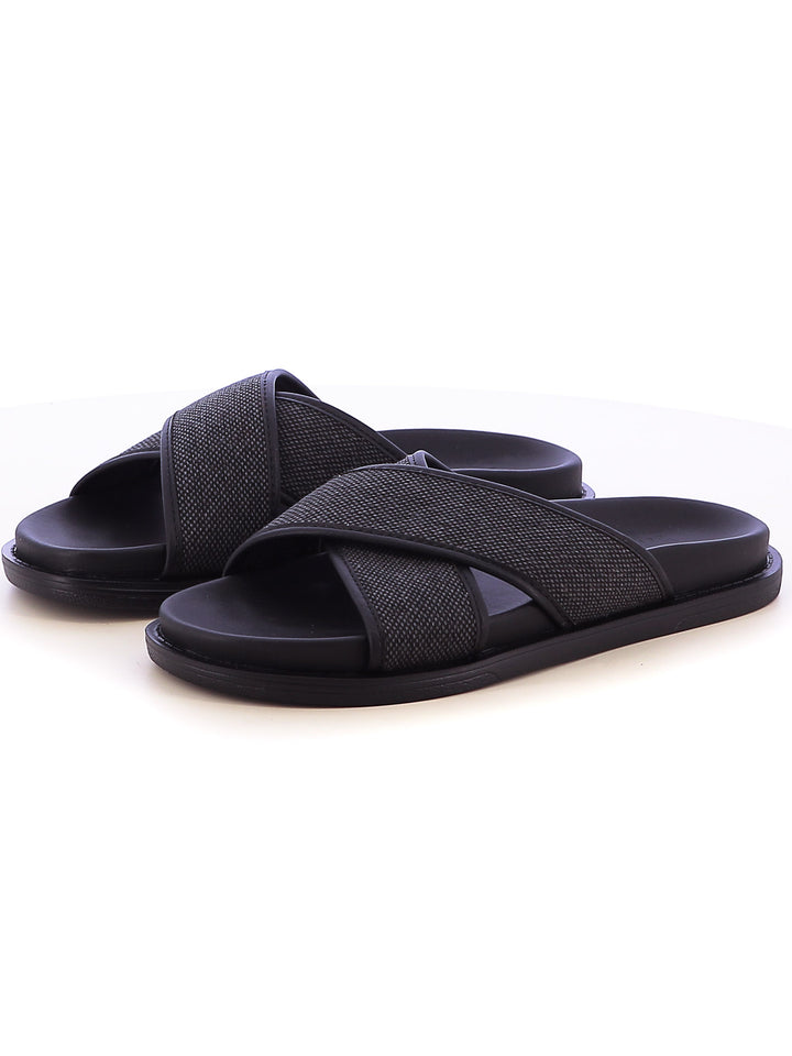 Ciabatte uomo uomo SOPRANI COUTURE SCM519P05 nero | Costa Superstore