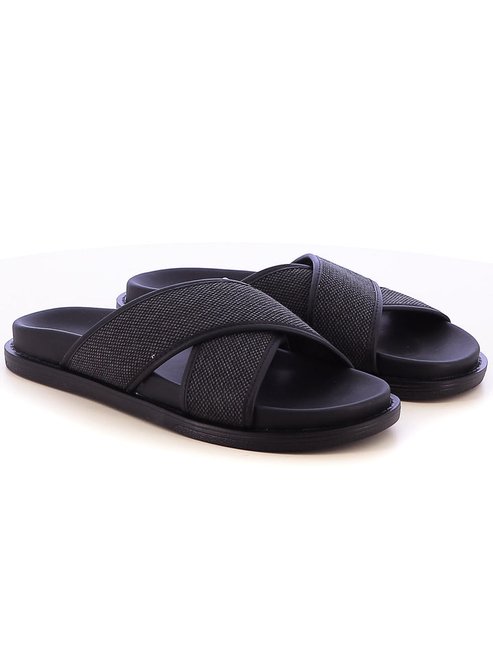 Ciabatte uomo uomo SOPRANI COUTURE SCM519P05 nero | Costa Superstore