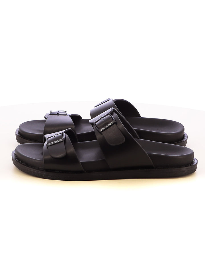 Ciabatte uomo uomo SOPRANI COUTURE SCM519P45 nero | Costa Superstore