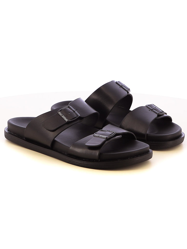 Ciabatte uomo uomo SOPRANI COUTURE SCM519P45 nero | Costa Superstore