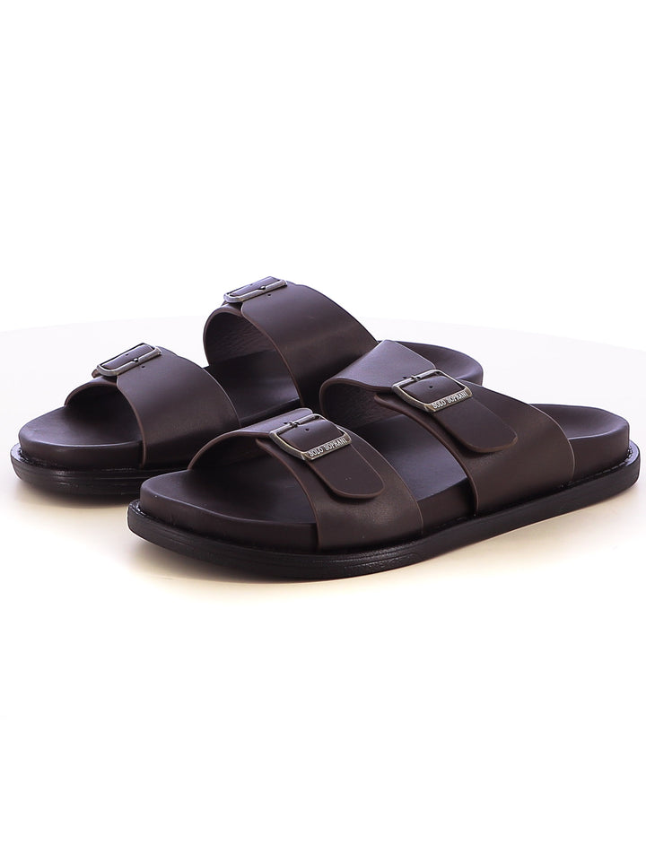 Ciabatte uomo uomo SOPRANI COUTURE SCM519P45 marrone | Costa Superstore