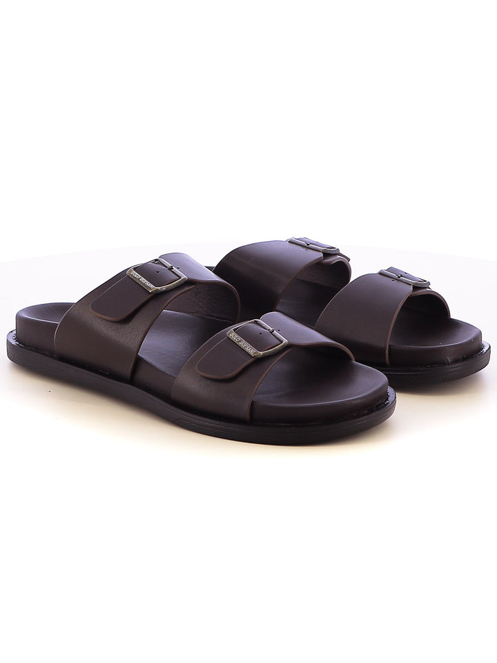 Ciabatte uomo uomo SOPRANI COUTURE SCM519P45 marrone | Costa Superstore