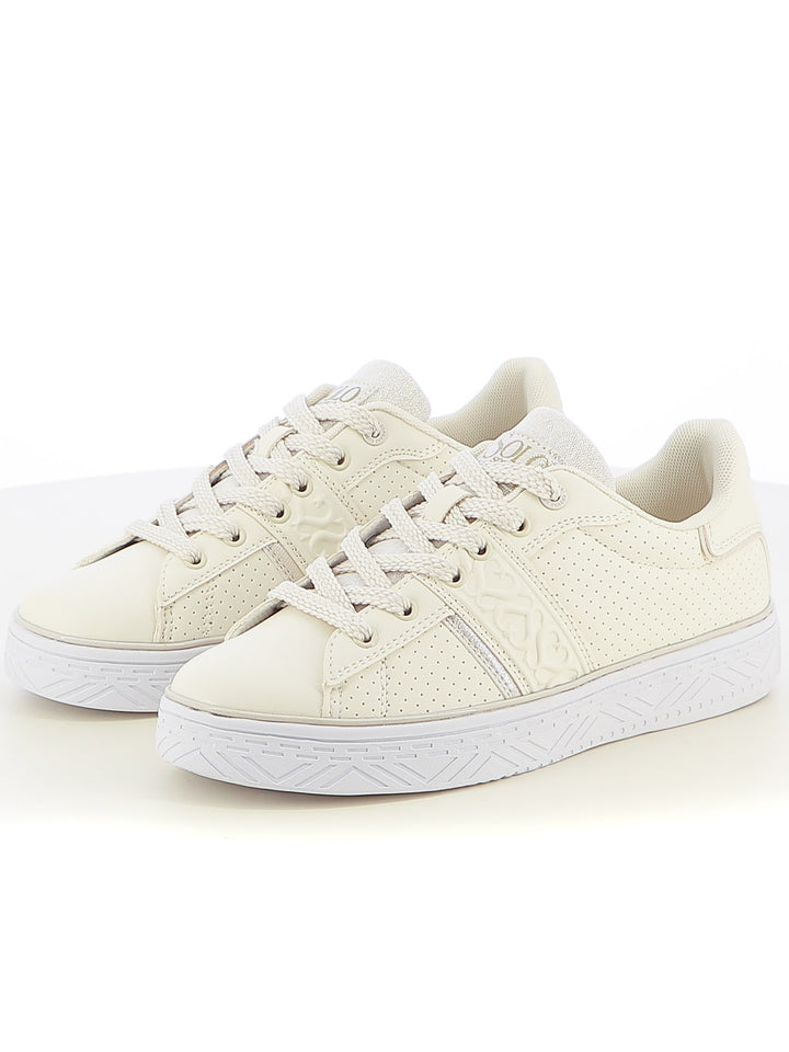 Sneakers stringate donna SOPRANI COUTURE SCW514P07 beige chiaro | Costa Superstore