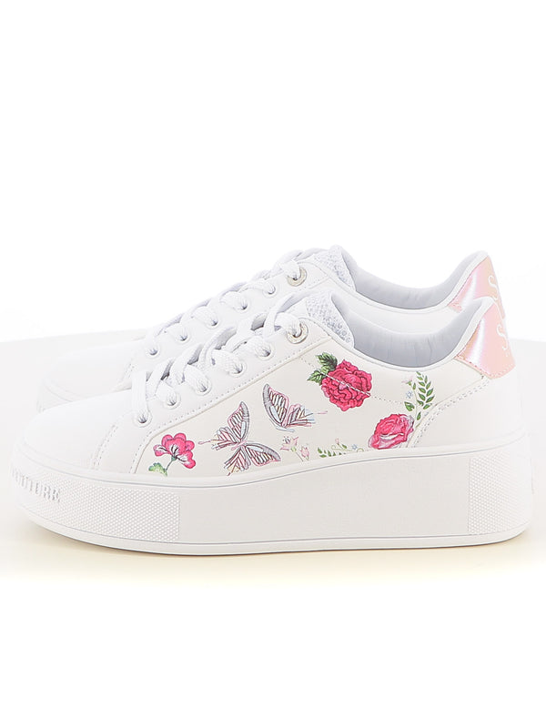 Sneakers stringate donna SOPRANI COUTURE SCW514P13 bianco | Costa Superstore