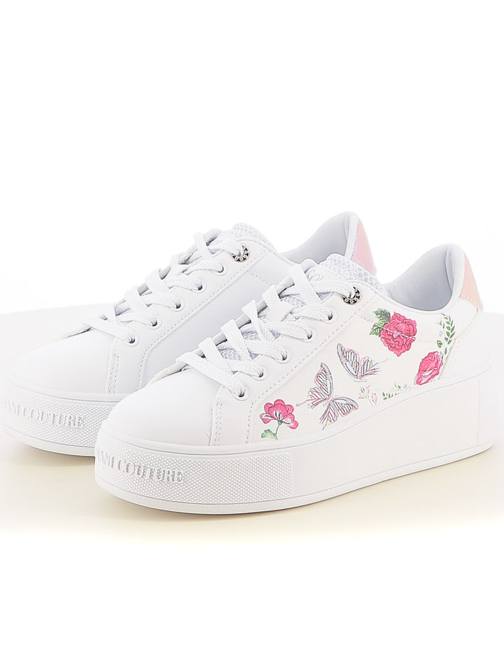 Sneakers stringate donna SOPRANI COUTURE SCW514P13 bianco | Costa Superstore