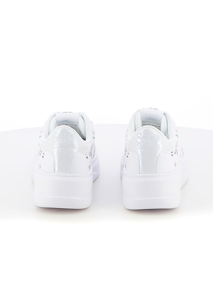 Sneakers stringate donna SOPRANI COUTURE SCW514P81 bianco | Costa Superstore