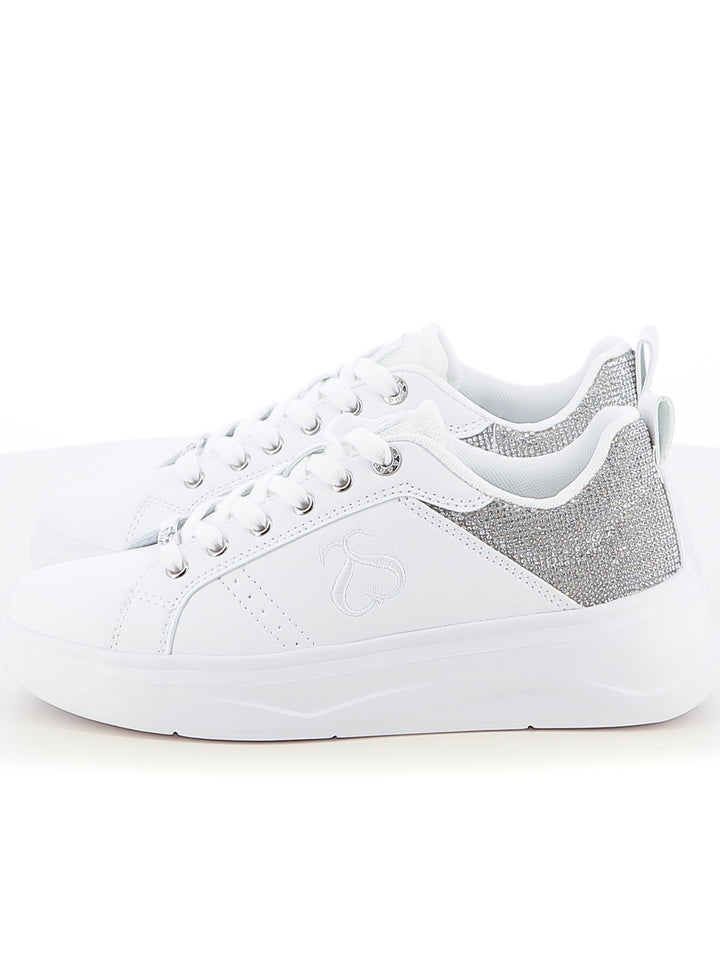 Sneakers stringate donna SOPRANI COUTURE SCW514P82 bianco | Costa Superstore
