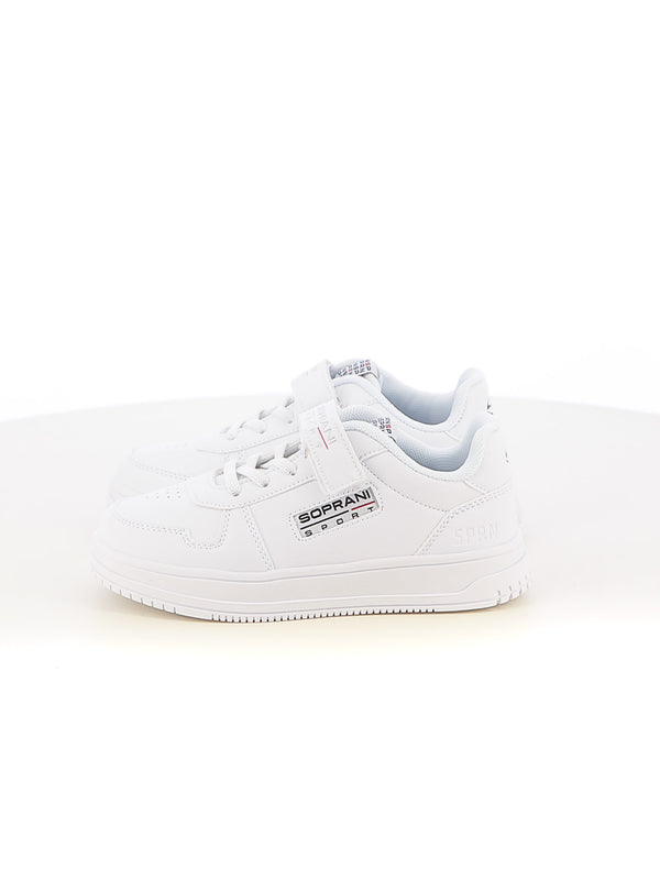 Sneakers con strappi bambino SOPRANI SPORT SPK514R06B bianco | Costa Superstore