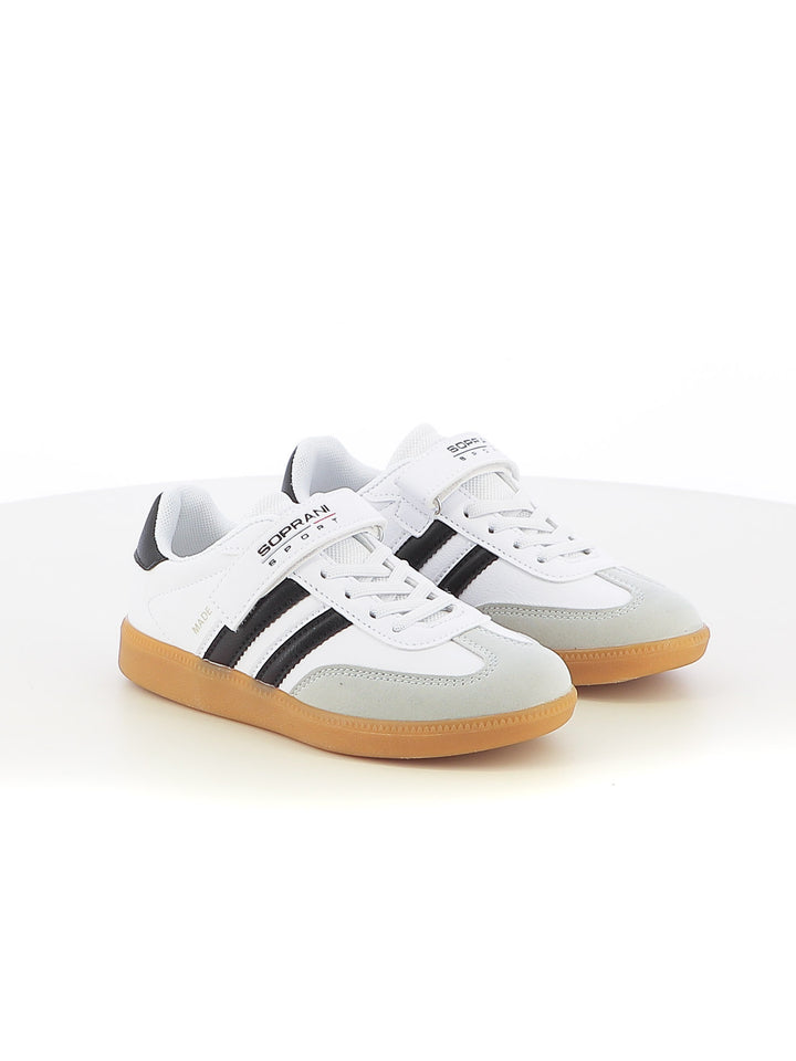 Sneakers con strappi bambino SOPRANI SPORT SPK514R30B bianco | Costa Superstore