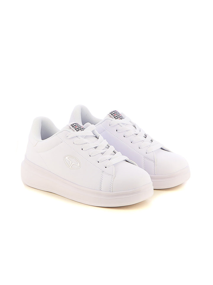 Sneakers stringate ragazzo SOPRANI SPORT SPK514R36C bianco | Costa Superstore