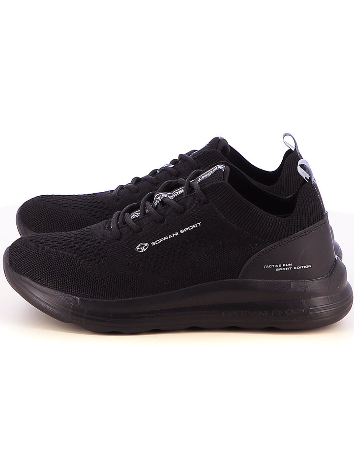Sneakers stringate uomo SOPRANI SPORT SPM511R01 nero | Costa Superstore