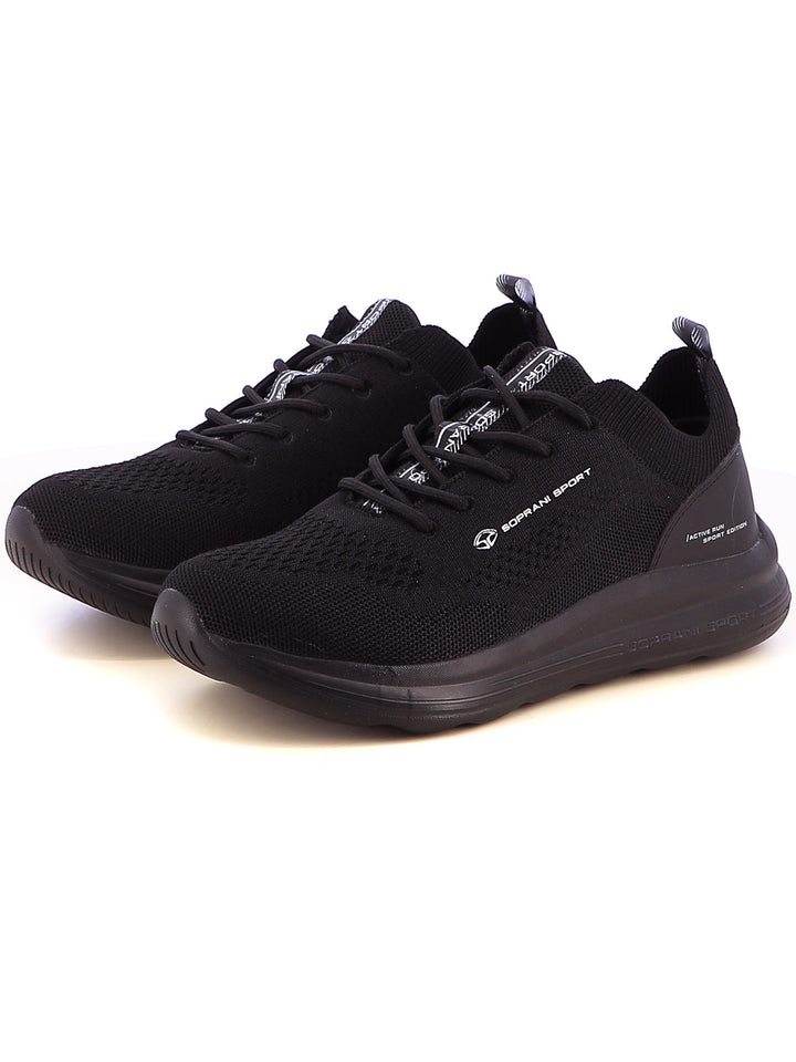 Sneakers stringate uomo SOPRANI SPORT SPM511R01 nero | Costa Superstore