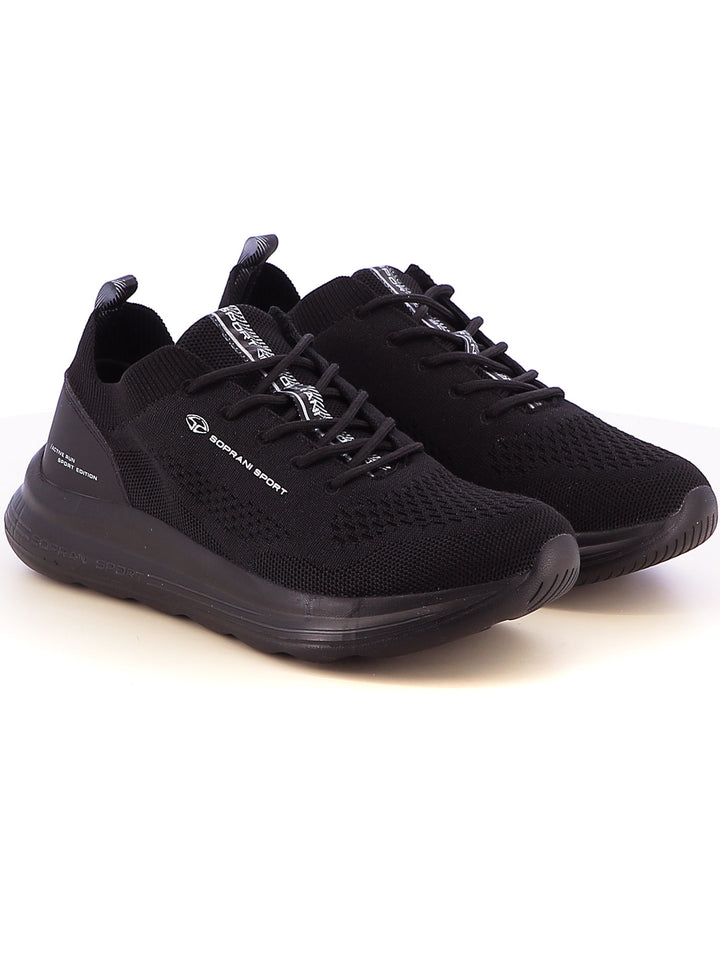 Sneakers stringate uomo SOPRANI SPORT SPM511R01 nero | Costa Superstore