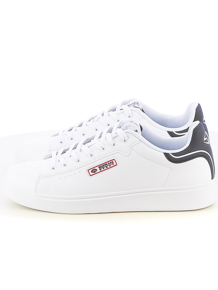 Sneakers stringate uomo SOPRANI SPORT SPM514R01 bianco blu | Costa Superstore
